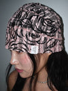 Floral SUMMER Hat ROSE PINK Floral Beanie - USITE - BALAAN 1