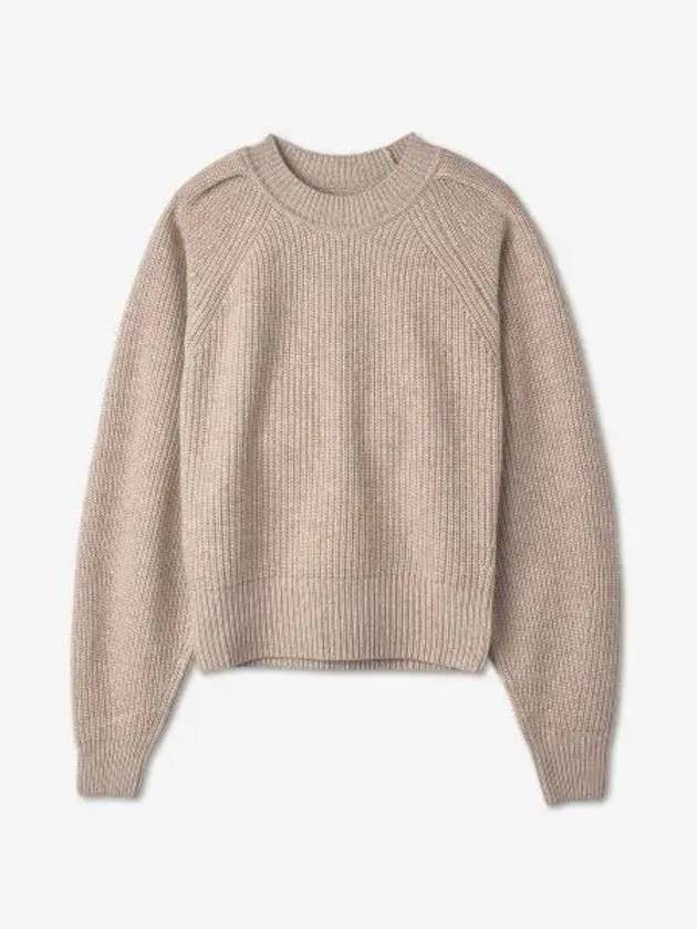 Billie Rubber Jumper Knit Top Beige - ISABEL MARANT - BALAAN 2