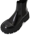 Tractor Leather Chelsea Boots Black - BALENCIAGA - BALAAN.