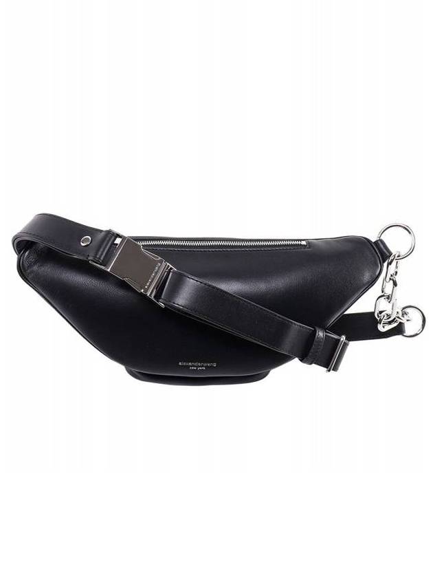 Attica Leather Small Belt Bag Black - ALEXANDER WANG - BALAAN 1