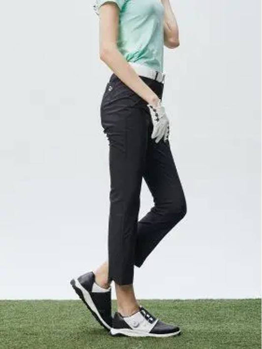 pants with slit hem BLACK - 20THHOLE - BALAAN 1