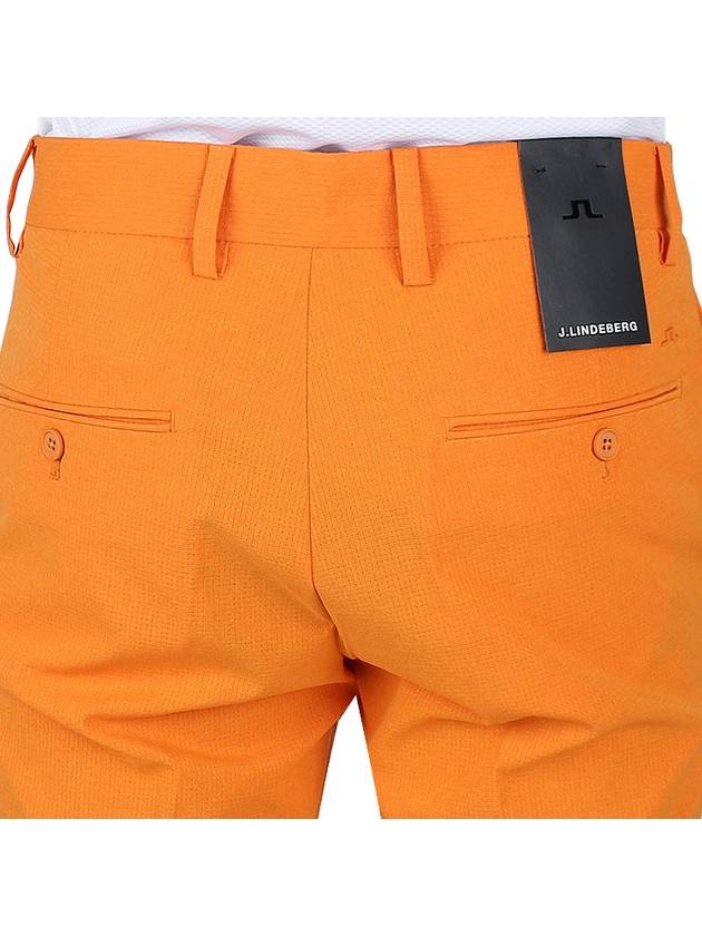 Men's Vent Golf Shorts Orange - J.LINDEBERG - BALAAN 8