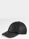 Monogram Shadow Leather Cap Black - LOUIS VUITTON - BALAAN 2