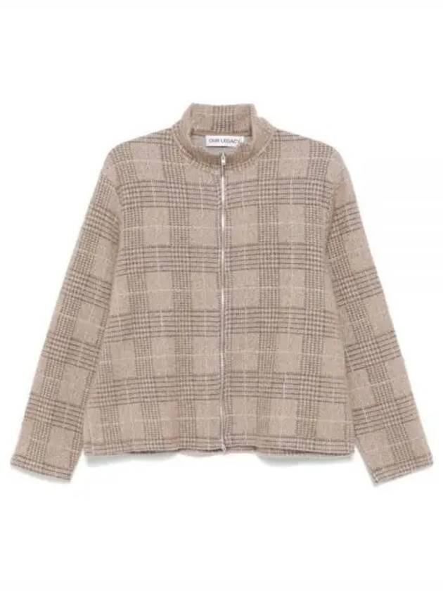 Sweater M4243SB BEIGE HOUND CHECK - OUR LEGACY - BALAAN 2