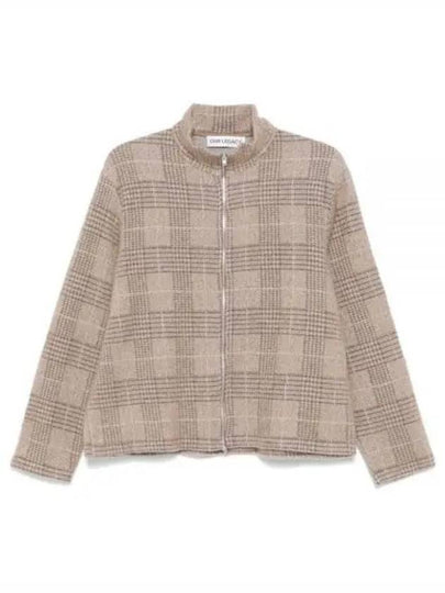 Sweater M4243SB BEIGE HOUND CHECK - OUR LEGACY - BALAAN 2