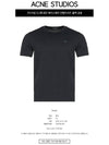 Face Patch Short Sleeve T-Shirt Black - ACNE STUDIOS - BALAAN 3