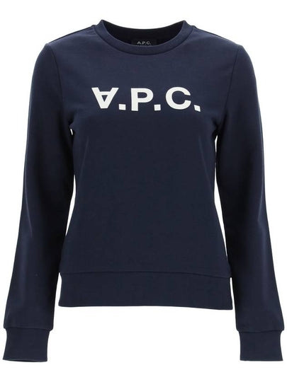 VPC Logo Sweatshirt Navy - A.P.C. - BALAAN 2