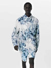 printed cotton overshirt 1ABNSQ - LOUIS VUITTON - BALAAN 2