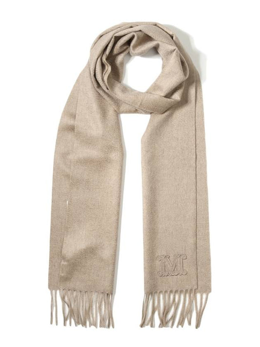 Logo 2424546311600 003 Cashmere Muffler Scarf - MAX MARA - BALAAN 2