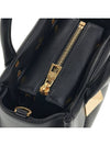 Small One-Stud Tote Bag Black - VALENTINO - BALAAN 10