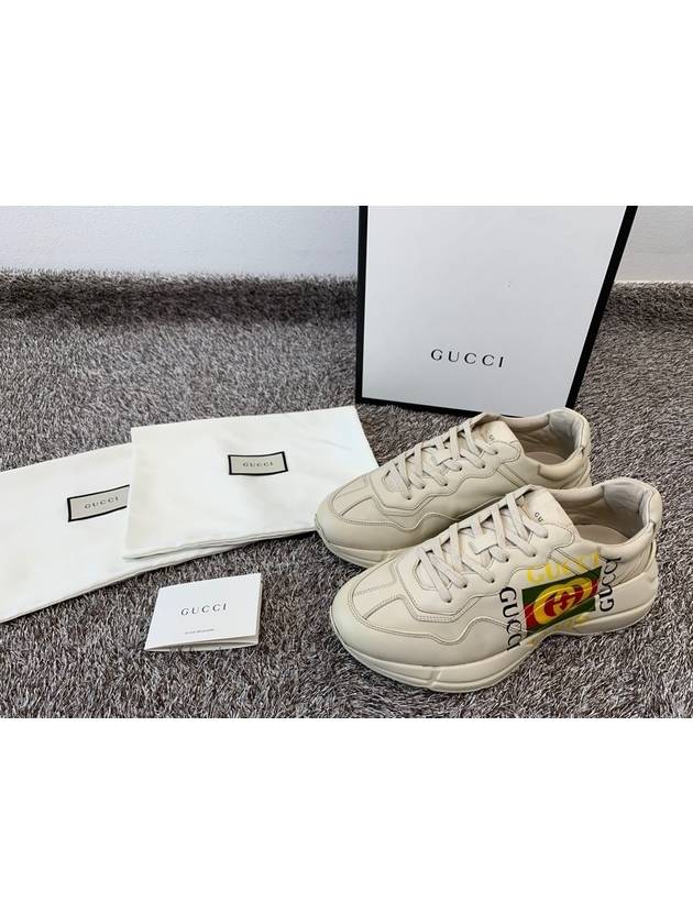 Rhyton square logo sneakers 8 270 - GUCCI - BALAAN 2