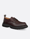 Buffalo Bossed Oblique Motif Derby Brown - DIOR - BALAAN 4