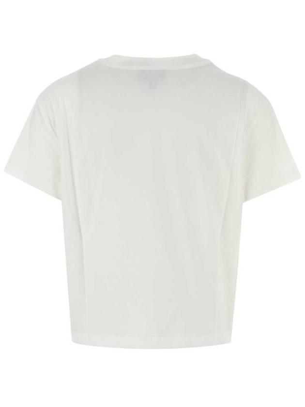 Boxy Rue Madame Short Sleeve T-Shirt White - A.P.C. - BALAAN 3