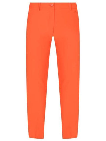 Pia Mid-Rise Crop Pants Tangerine Tango - J.LINDEBERG - BALAAN 1