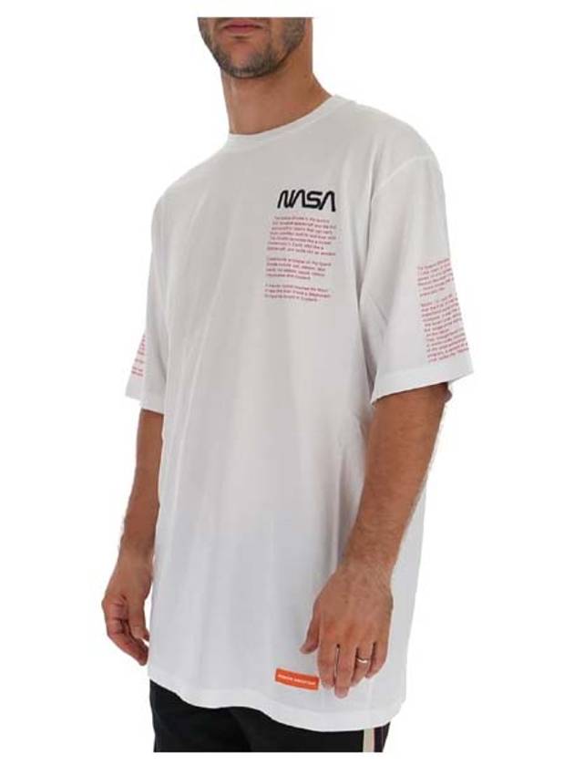 Heron Preston Men's White Short Sleeve TShirtHMAA001F 19760020 0188 - HERON PRESTON - BALAAN 2