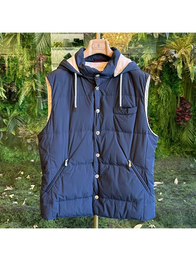 nylon down padded vest - BRUNELLO CUCINELLI - BALAAN 2