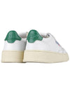 Medalist Green Tab Leather Low Top Sneakers White - AUTRY - BALAAN 6