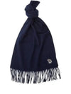 Zebra Logo Patch Wool Muffler Navy - PAUL SMITH - BALAAN 2