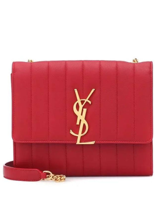 Monogram Vicky Mini Shoulder Bag 554125 0YD01 6805 - SAINT LAURENT - BALAAN 2