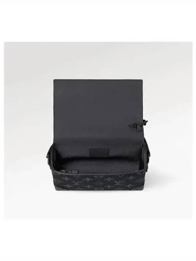 Steamer Monogram Cross Bag Grey - LOUIS VUITTON - BALAAN 4