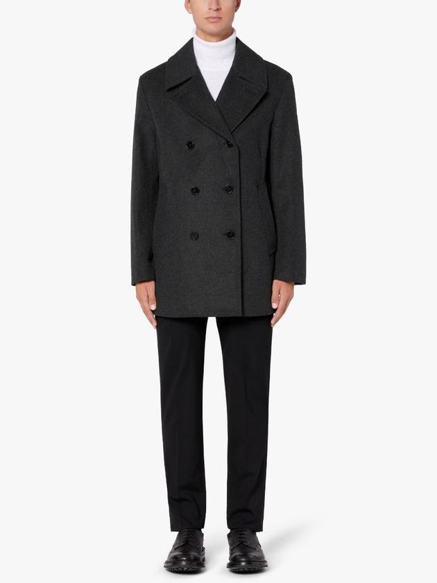 Dalton Peacoat Charcoal - MACKINTOSH - BALAAN 2