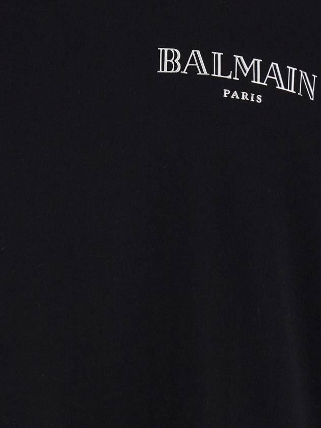 Silver Balmain Vintage T-Shirt - Classic Fit - BALMAIN - BALAAN 3