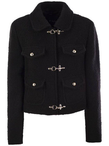 3-hook wool jacket - FAY - BALAAN 1