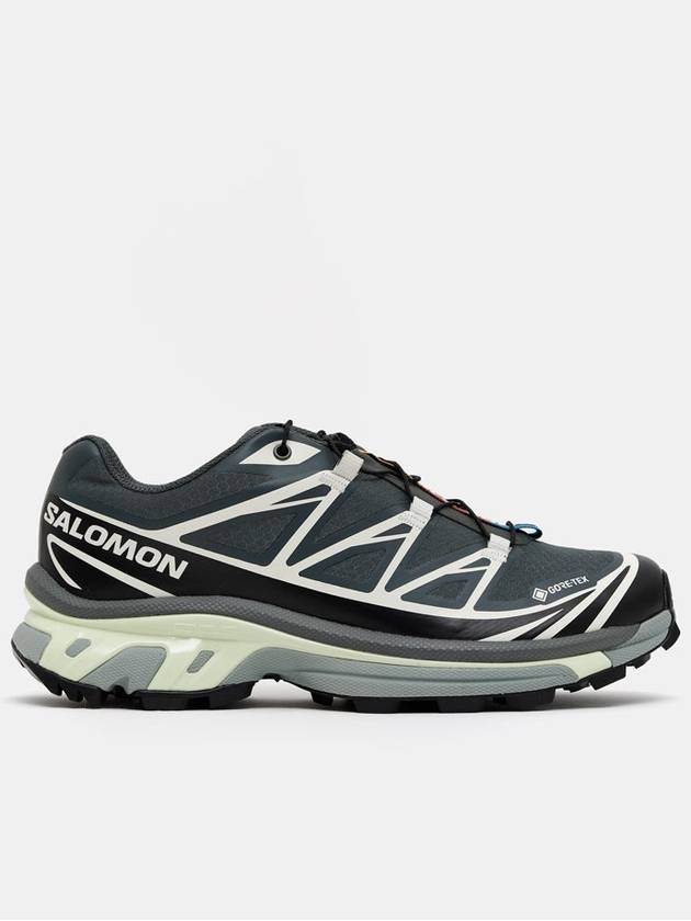 XT 6 GTX Low Top Sneakers Black Lime Cream - SALOMON - BALAAN 1