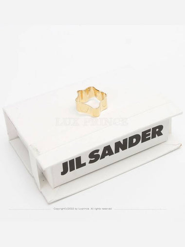 eco brass wave ring 1017hva - JIL SANDER - BALAAN 1