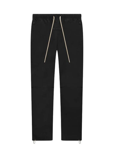 Relaxed Logo Patch Track Pants Black - FEAR OF GOD ESSENTIALS - BALAAN 1