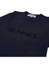 Men s Big Logo Embroidered Short Sleeve T Shirt MRTWXJER069 JER012 7941 - SUNNEI - BALAAN 3