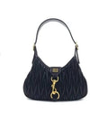 Materase Nappa Leather Hook Shoulder Bag Black - MIU MIU - BALAAN 2