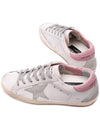 Superstar White Pink Heel Tab Sneakers - GOLDEN GOOSE - BALAAN 7