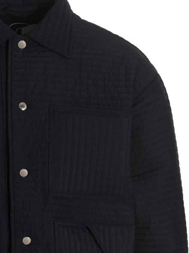 Khrisjoy 'Chore Quilted Stripes' Down Jacket - KHRISJOY - BALAAN 3