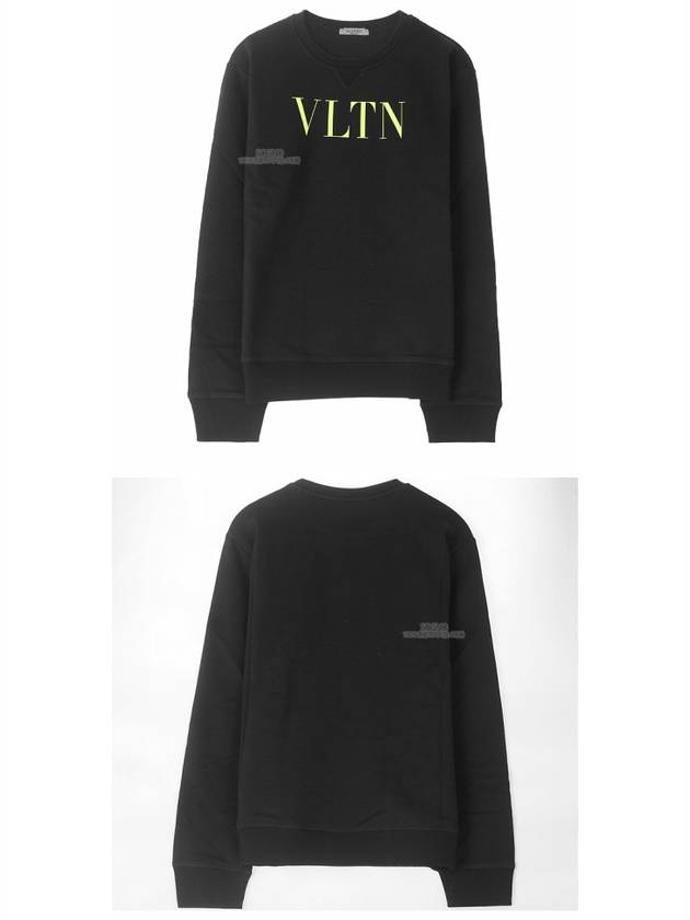 Men's VLTN Sweatshirt Black - VALENTINO - BALAAN 5
