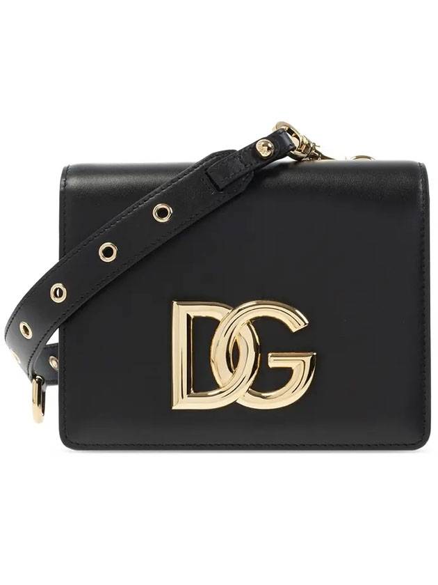 DG Logo Cross Bag Black - DOLCE&GABBANA - BALAAN 1