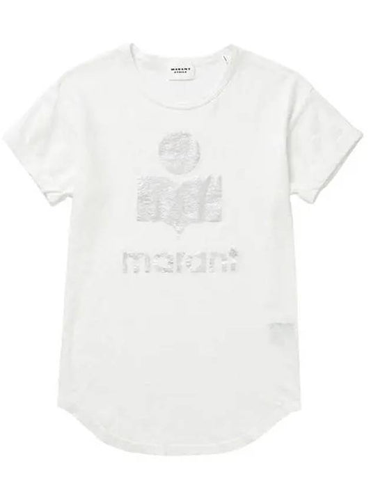 Short Sleeve T Shirt Coldy TS0004FA A1N10E 20WH - ISABEL MARANT - BALAAN 2