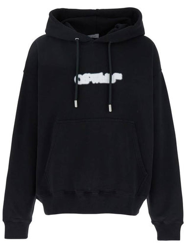 (Spray Arrow Skate Hoodie Black - White) - OFF WHITE - BALAAN 1