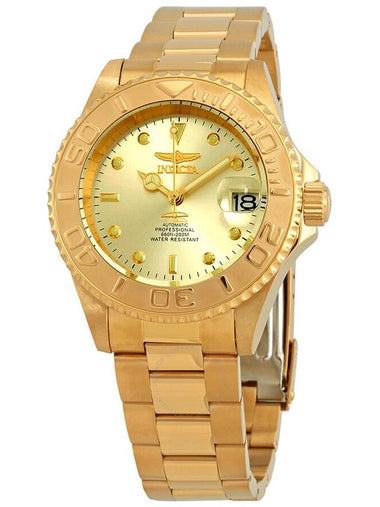 Invicta Pro Diver Automatic Gold Dial Men's Watch 9010OB - INVICTA - BALAAN 1