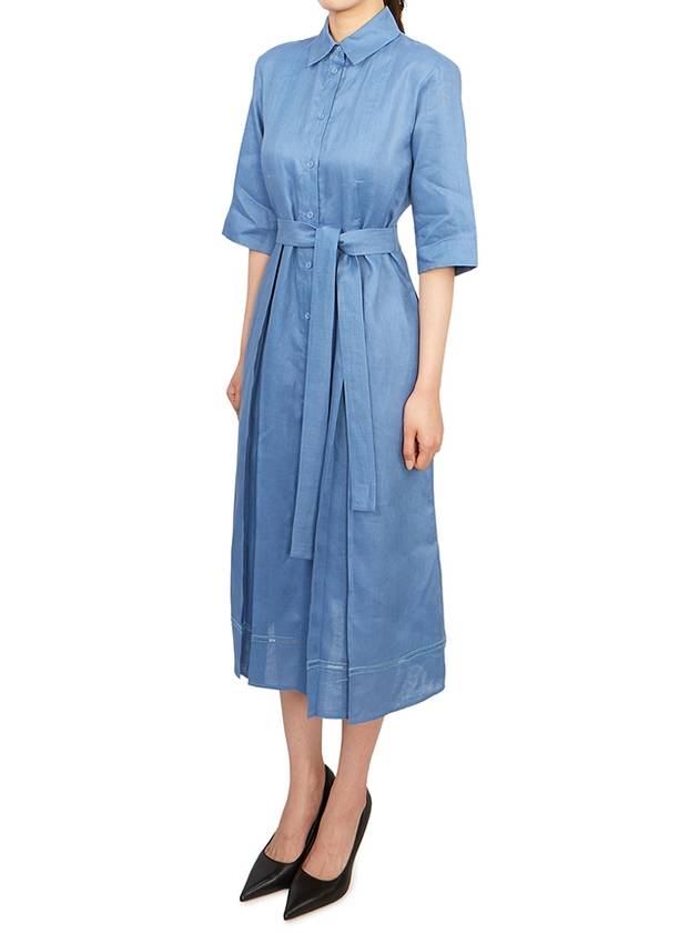 Nocino short sleeve long dress 16221028650 005 - MAX MARA - BALAAN 3