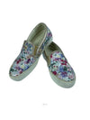 Vintage Crack Floral Print Slip On - PHILIPPE MODEL - BALAAN 2