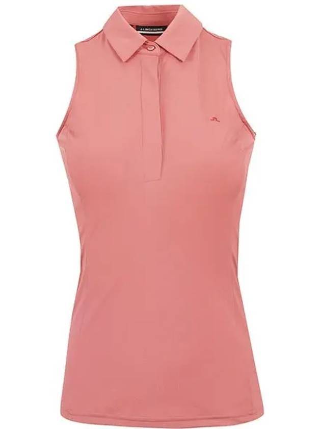 Golfwear Women's Dena Sleeveless Top Pink - J.LINDEBERG - BALAAN 1