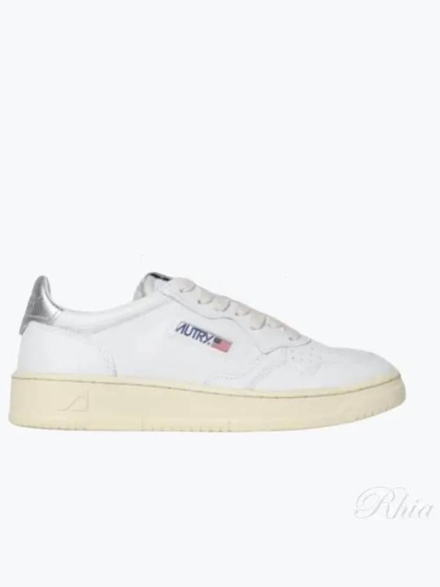 Medalist Silver Tab Low Top Sneakers White - AUTRY - BALAAN 2