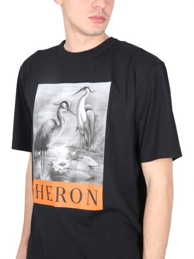 T-shirt HMAA032C99JER0031010 1010 BLACK BLACK - HERON PRESTON - BALAAN 7