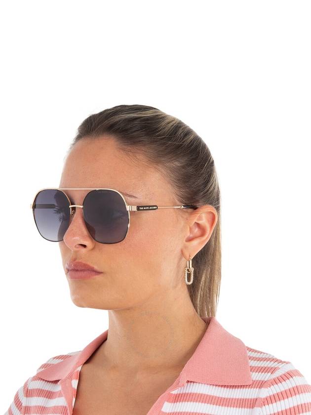 Marc Jacobs Dark Grey Pilot Ladies Sunglasses MARC 576/S 0RHL/9O 58 - MARC JACOBS - BALAAN 2