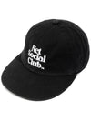 OG LOGO ROUND VISOR CAP BLACK - NET SOCIAL CLUB - BALAAN 2