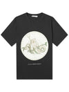 Poseidon Print Overfit Short Sleeve T-Shirt Black - GIVENCHY - BALAAN 2