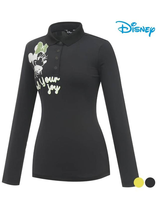 Female character long sleeve collar t-shirt DO1LTS004 - DISNEY GOLF - BALAAN 2