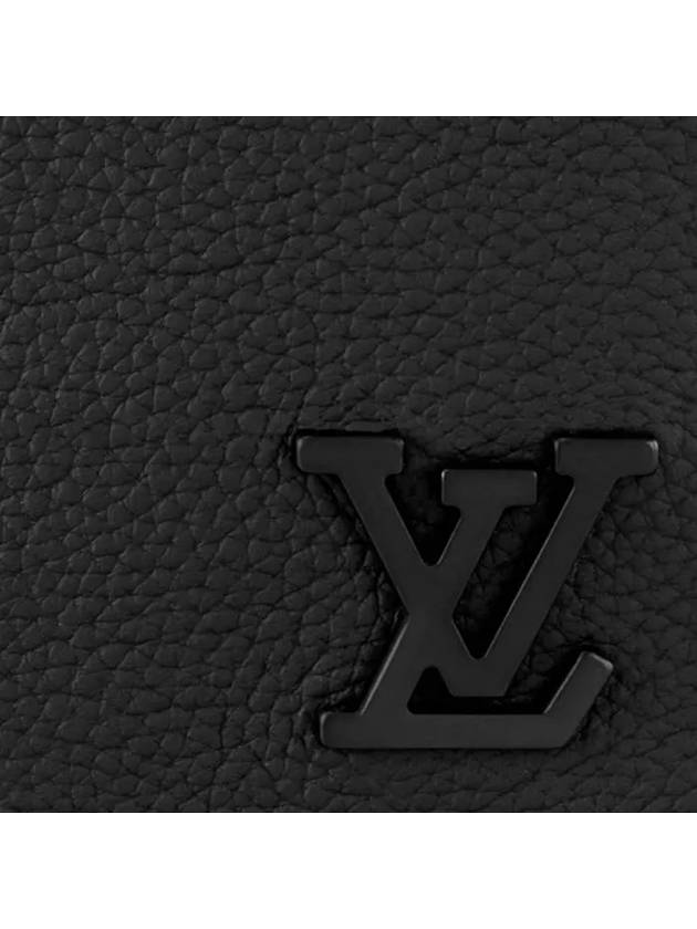 Aerogram Pocket Organizer Card Wallet Black - LOUIS VUITTON - BALAAN 7