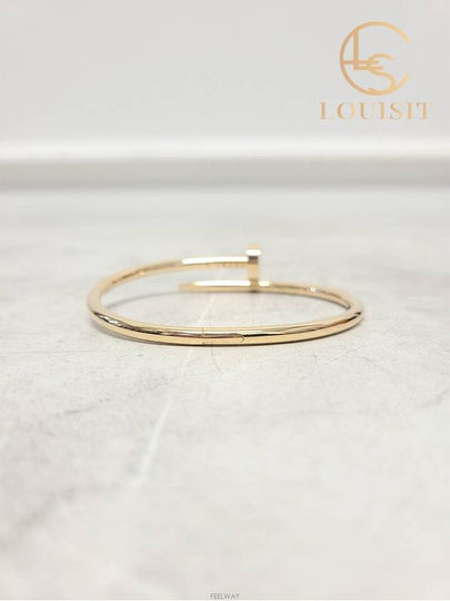 Used luxury goods Louis It No 17 Yellow gold Just Ankle Bracelet - CARTIER - BALAAN 2